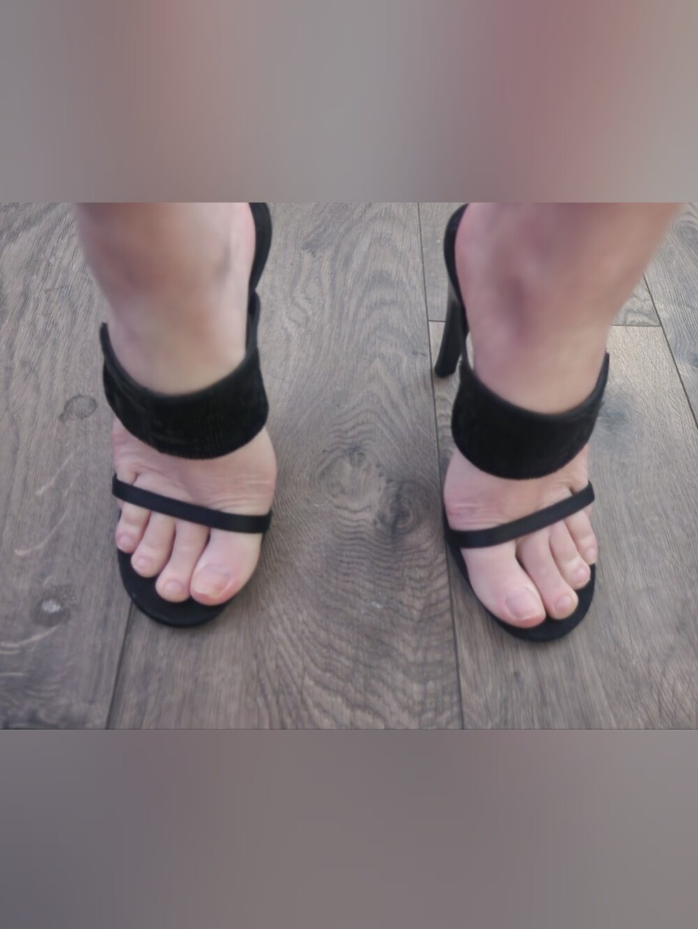 Gucci Women's Black Strappy High Heel Sandals with Beaded Strap.